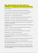 PRE-1900 MOODLE QUIZZES WITH ALL CORRECT & VERIFIED ANSWERS &lpar;UPDATED&rpar;