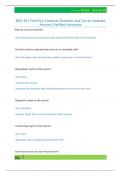 BSCI 201 Final Exa Complete Questions and Correct Detailed  Answers &lpar;Verified Answers&rpar;m