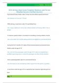 MVA driving school exam Complete Questions and Correct  Detailed Answers &lpar;Verified Answers&rpar; 