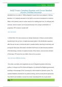 NAQT Practic Complete Questions and Correct Detailed  Answers &lpar;Verified Answers&rpar;e 