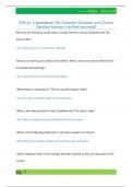 SGE pt&period; 2 Speedback ON Complete Questions and Correct  Detailed Answers &lpar;Verified Answers&rpar;E