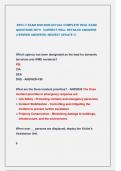 BFD LT EXAM 2025&sol;2026&sol;ACTUAL COMPLETE REAL EXAM   QUESTIONS WITH   CORRECT WELL DETAILED ANSWERS  &lpar;VERIFIED ANSWERS&rpar; &sol;NEWEST UPDATE &excl;&excl;&excl;