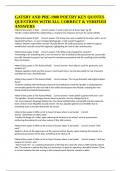 GATSBY AND PRE-1900 POETRY KEY QUOTES QUESTIONS WITH ALL CORRECT & VERIFIED ANSWERS