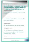 BESC 3010 Exam 1 Questions with 100&percnt;  Correct Answers &vert; for Specific Exam  Mail supergrades12&commat;gmail&period;com 