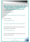 BESC 3010 Exam 3 Questions with 100&percnt;  Correct Answers &vert; for Specific Exam  Mail supergrades12&commat;gmail&period;com