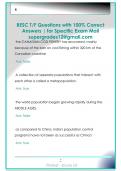 BESC Exam  Questions with 100&percnt; Correct Answers &vert; for Specific Exam Mail supergrades12&commat;gmail&period;com