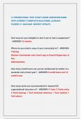 LT PROMOTIONAL TEST STUDY GUIDE QUESTIONS BANK  WITH CORRECT COMPLETE SOLUTIONS&comma; ALREADY   PASSED &excl;&excl;&excl;&sol; 2025&sol;2026  NEWEST UPDATE &period;