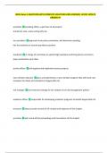KDChi Exam 1 QUESTIONS WITH COMPLETE SOLUTIONS 100&percnt; VERIFIED&vert; LATEST UPDATE  GRADED A&plus;