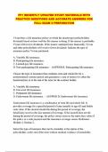 FP1 RECENTLY UPDATED STUDY MATERIALS WITH PRACTICE QUESTIONS AND ACCURATE ANSWERS FOR FULL EXAM 2 PREPARATION