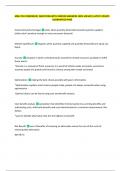 MBA 701 ECONOMICS&vert; QUESTIONS WITH VERIFIED ANSWERS 100&percnt; SOLVED&vert; LATEST UPDATE  GUARANTEED PASS 
