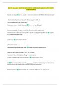 BUNDLE-&colon;&colon;MBA 701 EXAMS&vert; QUESTIONS WITH VERIFIED ANSWERS 100&percnt; SOLVED&vert; LATEST UPDATE GUARANTEED PASS