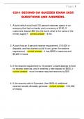C 211 GLOBAL ECONOMICS FOR MANAGERS  WGU PRE ASSESSMENT AND RETAKE  SECTIONS IF YOU FAILED THE OA 2025  QUESTIONS AND ANSWERS&period; 