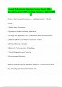 Hawaii Substitute Teacher Course Exam 180&plus; Questions and 100&percnt; verified Answers 2025&sol;2026