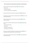 N471 Trauma Questions with Complete Solutions 100&percnt; Verified&vert; Latest Update Graded A&plus;