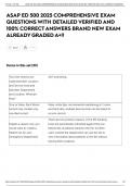 ASAP ED 500 2025 COMPREHENSIVE EXAM QUESTIONS WITH DETAILED VERIFIED AND 100&percnt; CORRECT ANSWERS BRAND NEW EXAM ALREADY GRADED A&plus;&excl;&excl;