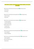 NP704 MODULE 6 CARDIAC&vert; QUESTIONS WITH 100&percnt; CORRECT ANSWERS&vert; LATEST UPDATE  100&percnt; VERIFIED 