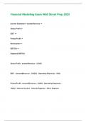 Financial Modeling Exam Wall Street Prep 2025