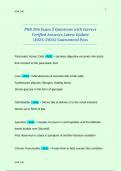 PNR 206 Exam 2 Questions with Correct Verified Answers Latest Update &lpar;2025&sol;2026&rpar; Guaranteed Pass