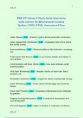 PNR 207 Exam 3 Study Guide Questions with Correct Verified Answers Latest Update &lpar;2025&sol;2026&rpar; Guaranteed Pass