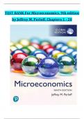 TEST BANK - Microeconomics&comma; 9th Edition by Jeffrey M&period; Perloff&comma; Verified Chapters 1 - 20&comma; Complete Newest Version 2025