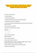 BUSOBA 2321&sol;BUSOBA2321 PACKAGED EXAMS&colon; FULLY UPDATED QUESTIONS AND 100&percnt; VERIFIED ANSWERS 