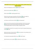 NUR 2038 Final Exam Questions with Complete Solutions 100&percnt; Verified&vert; Latest  Update Graded A&plus;