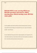 HESI BSN 266 EXAM &vert; ALL QUESTIONS AND CORRECT ANSWERS &vert; VERIFIED ANSWERS &vert; LATEST VERSION 2025 &vert; GRADED A&plus; &lpar;JUST RELEASED&rpar;