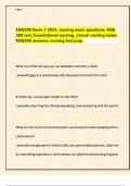 NSG 300 EXAM 1&comma; 2&comma; AND 3 &vert; ALL QUESTIONS AND CORRECT ANSWERS &vert; VERIFIED ANSWERS &vert; LATEST VERSION 2025 &vert; GRADED A&plus; &lpar;BRAND NEW VERSIONS&rpar;