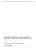 PEDS NSG 325 WEEK 2 QUESTIONS WITH CORRECT ANSWERS