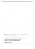 NSG 325 QUESTIONS WITH CORRECT ANSWERS