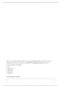 NSG 325 PEDS WEEK 3&comma; 4&comma; 5 QUESTIONS WITH CORRECT ANSWERS