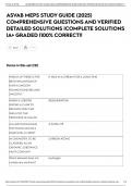 ASVAB MEPS STUDY GUIDE &lpar;2025&rpar; COMPREHENSIVE QUESTIONS AND VERIFIED DETAILED SOLUTIONS &vert;COMPLETE SOLUTIONS &vert;A&plus; GRADED &vert;100&percnt; CORRECT&excl;&excl;