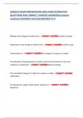CIDESCO EXAM PREPARATION 2025 UPDATE&sol;PRACTICE QUESTIONS AND CORRECT VERIFIED ANSWERS&lpar;complete solutions&rpar; ASSURED SUCCESS&sol;GRADED A&plus;&excl;&excl;&excl;