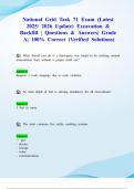 National Grid Task 71 Exam &lpar;Latest 2025&sol; 2026 Update&rpar; Excavation & Backfill &vert; Questions & Answers&vert; Grade A&vert; 100&percnt; Correct &lpar;Verified Solutions&rpar;