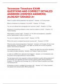 Tennessee Timeshare EXAM QUESTIONS AND CORRECT DETAILED ANSWERS &lpar;VERIFIED ANSWERS&rpar; &vert;ALREADY GRADED A&plus;
