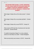 EEG BOARD PREP EXAM &lpar;2 LATEST VERSIONS&rpar;  ACTUAL EXAM COMPLETE 400 QUESTIONS AND  CORRECT DETAILED ANSWERS &lpar;VERIFIED  ANSWERS&rpar; &vert;ALREADY GRADED A&plus;&sol; BRAND NEW  EXAMS&excl;&excl;&excl;
