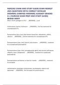 NURS502 EXAM AND STUDY GUIDE EXAM NEWEST 2025 QUESTIONS WITH CORRECT DETAILED ANSWERS &lpar;VERIFIED ANSWERS&rpar; ALREADY GRADED A&plus;&vert; NURS502 EXAM PREP AND STUDY GUIDE&vert; BRAND NEW&excl;&excl;