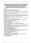 LIFEGUARD RED CROSS NEWEST ACTUAL EXAM 2025 QUESTIONS AND CORRECT DETAILED ANSWERS &lpar;VERIFIED ANSWERS&rpar; &vert;ALREADY GRADED A&plus;