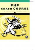 Download PHP Crash Course PDF &ndash; The Complete&comma; Modern&comma; Hands-On Guide