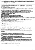 CRCR Exam Prep&comma; Multiple Choice&comma; Certified Revenue Cycle Representative &lpar;2023&rpar; - Materials from HFMA  questions with verified solutions