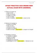 AFOQT PRACTICE 2025 BRAND NEW  ACTUAL EXAM WITH ANSWERS&period; 