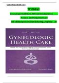 Test Bank Gynecologic Health Care&colon; With an Introduction to Prenatal and Postpartum Care&comma; 4th Edition by Kerri Durnell Schuiling&comma; All 1-35 Chapters Covered &comma; &period;&period;&period;