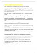 BIOL 2117 Ch 12 Exam 3 Questions and Answers Already Passed 
