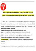 EVOLVE HESI PHARMACOLOGY EXAM 2024- LAT&period;&period;&period;RECT DETAILED AND VERIFIED ANSWERS
