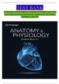 TEST BANK Anatomy and Physiology 1st Edition By Elizabeth Co&vert;All Chapters Included 1-27&vert;Latest Practice Exam 100&percnt; Veri&filig;ed Questions And Answers&comma;2025 Update&period;