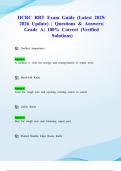 IICRC RRT Exam Guide &lpar;Latest 2025&sol; 2026 Update&rpar; &vert; Questions & Answers&vert; Grade A&vert; 100&percnt; Correct &lpar;Verified Solutions&rpar;