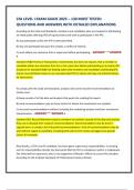 CFA LEVEL I EXAM GUIDE 2025 &ndash; 130 MOST TESTED QUESTIONS AND ANSWERS WITH DETAILED EXPLANATIONS