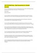 VATI PN Med-Surg &ndash; Real Assessment A&plus; Graded Answers&period;