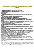 NRCME EXAM QUESTIONS AND ANSWERS GRADED A&plus; LATEST UPDATE&period;