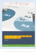 WGU D027 &ndash; Study Guide with Questions and Key Terms with Accurate Answers